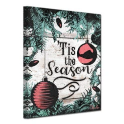 Green And Red "Tis The Season" Christmas Wrapped Rectangular Wall Art Decor 40" X 30" 7 Green And Red "Tis The Season" Christmas Wrapped Rectangular Wall Art Decor 40" X 30" -Ornaments Store drhan vmtq140 gwc4030 3 95532.1670489779