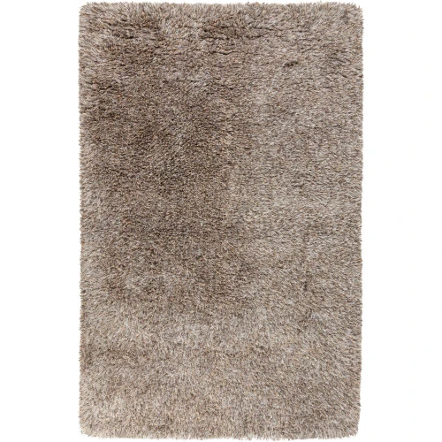 10' X 14' Solid Brown And Beige Rectangular New Zealand Wool Area Throw Rug 4 10' X 14' Solid Brown And Beige Rectangular New Zealand Wool Area Throw Rug - Image 2