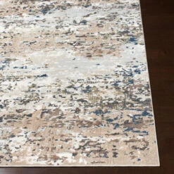 5.25' X 7.25' Distressed Beige And Gray Rectangular Area Throw Rug -Ornaments Store dsur mln2300 5373 3 85843.1664639372