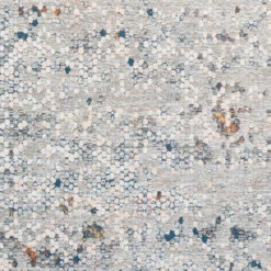 9' X 13' Distressed Finish Gray And Blue Rectangular Area Throw Rug -Ornaments Store dsur pdt2312 9131 6 97222.1588404676