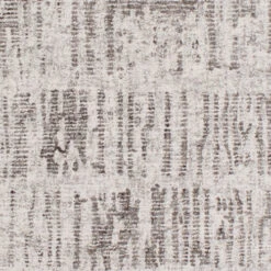 2' X 3' Distressed Brown And White Rectangular Area Throw Rug