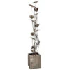 84" Bronze Floral Metal Tower Fountain -Ornaments Store dtosc20fu71592 93895.1587644068