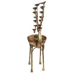 38.5" Deer Antler Cascading Falls Metal Outdoor Garden Sculptural Fountain -Ornaments Store dtosc20fu80103 3 40297.1665089291
