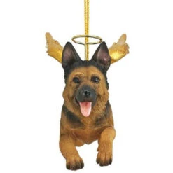 4" Flying German Shepherd Hand Painted Holiday Ornament 8 4" Flying German Shepherd Hand Painted Holiday Ornament -Ornaments Store dtosc20jh170718 2 98029.1665580035