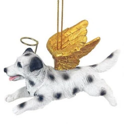 4" Flying Dalmatian Hand Painted Holiday Ornament -Ornaments Store dtosc20jh170725 3 54686.1588355523