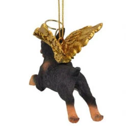 4" Flying Doberman Dog Hand Painted Holiday Ornament -Ornaments Store dtosc20jh170726 4 23456.1588357843