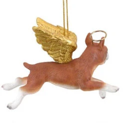 4" Flying Boxer Dog Hand Painted Holiday Ornament -Ornaments Store dtosc20jh170732 5 19140.1670490067