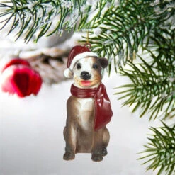 4" Sitting Pitbull Dog Christmas Ornament -Ornaments Store dtosc20jh576312 02 31792.1697041491