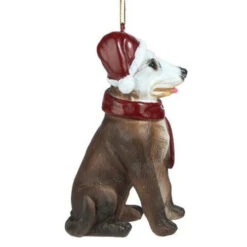 4" Sitting Pitbull Dog Christmas Ornament -Ornaments Store dtosc20jh576312 5 66586.1663860838