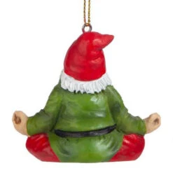 3" Meditating Gnome Hand Painted Holiday Ornament 11 3" Meditating Gnome Hand Painted Holiday Ornament -Ornaments Store dtosc20qm17010 4 05585.1670490064
