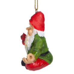 3" Meditating Gnome Hand Painted Holiday Ornament 12 3" Meditating Gnome Hand Painted Holiday Ornament -Ornaments Store dtosc20qm17010 5 01963.1670490064