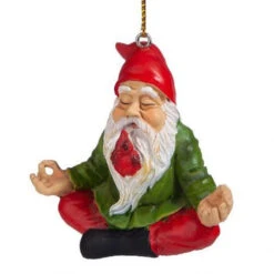 3" Meditating Gnome Hand Painted Holiday Ornament 13 3" Meditating Gnome Hand Painted Holiday Ornament -Ornaments Store dtosc20qm17010 6 28418.1670490064