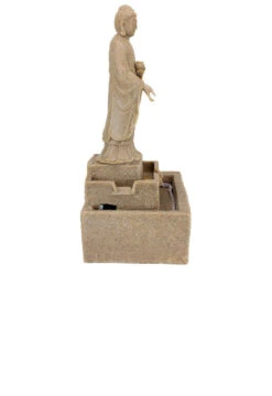 23.5" Buddha Meditative Cascading Illuminated Sculptural Garden Fountain 13 23.5" Buddha Meditative Cascading Illuminated Sculptural Garden Fountain -Ornaments Store dtosc20qn164006 6 38601.1665089291