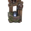 18" Ravello Three Urn Illuminated Cascading Sculptural Garden Fountain 2 18" Ravello Three Urn Illuminated Cascading Sculptural Garden Fountain -Ornaments Store dtosc20qn164013 03203.1587644053