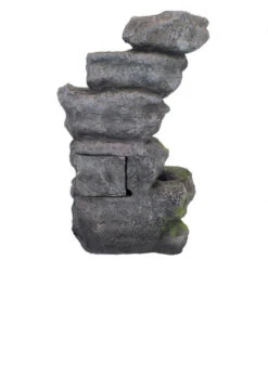 17.5" Illuminated Breakneck Falls Cascading Outdoor Garden Fountain -Ornaments Store dtosc20qn164019 5 30703.1587643943