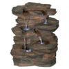 19" Ramrod Bluffs Hand Finished Illuminated Outdoor Garden Fountain -Ornaments Store dtosc20qn164050 11 21076.1588398463