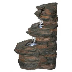 19" Ramrod Bluffs Hand Finished Illuminated Outdoor Garden Fountain 10 19" Ramrod Bluffs Hand Finished Illuminated Outdoor Garden Fountain -Ornaments Store dtosc20qn164050 15 37977.1663773983