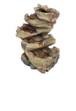 17.5" Illuminated Cascading Four-Tiered Falls Outdoor Garden Fountain -Ornaments Store dtosc20qn164053 3 54934.1587644034