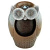 19.5" Owl Professor Cascading Outdoor Garden Fountain -Ornaments Store dtosc20sh382534 09923.1588362684