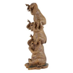 24" Brown Contemporary No Evil Elephants Large Tabletop Decor 9 24" Brown Contemporary No Evil Elephants Large Tabletop Decor -Ornaments Store dtosc al18602 3 28823.1587644732