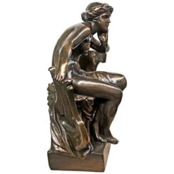 17.5" Bronze Traditional Sappho With Harp Tabletop Figurine -Ornaments Store dtosc eu14127 5 73537.1588402657