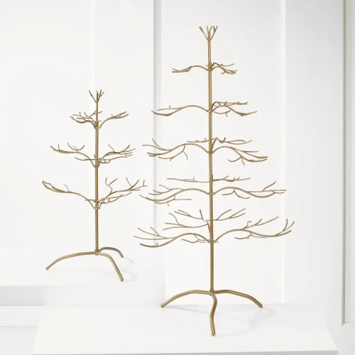 25" Jewelry Storage Twig Tree Decorative Tiered Organizer - Gold 4 25" Jewelry Storage Twig Tree Decorative Tiered Organizer - Gold - Image 2