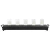 Gray And Black Distressed Style Candle Holder 37" 2 Gray And Black Distressed Style Candle Holder 37" -Ornaments Store dutm 17574 1 14677.1587644273