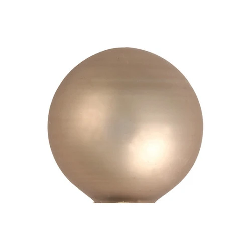 8ct Gold Matte Glass Christmas Ball Ornaments 3.25" (80mm) 4 8ct Gold Matte Glass Christmas Ball Ornaments 3.25" (80mm) - Image 2