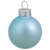 40ct Baby Blue Matte Glass Christmas Ball Ornaments 1.25" (30mm) -Ornaments Store dwhi2027540 a 02872.1588371186