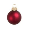 4ct Red Matte Finish Glass Christmas Ball Ornaments 4.75" (120mm) 2 4ct Red Matte Finish Glass Christmas Ball Ornaments 4.75" (120mm) -Ornaments Store dwhi2027676 01 78406.1696868292