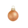 12ct Burnt Orange Matte Glass Christmas Ball Ornaments 2.75" (70mm) -Ornaments Store dwhi2028163 01 42234.1695311637