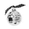 "Some Days All You Need Is A Hug" Glass Christmas Ball Ornament 2.75" (70mm)