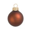 28ct Brown Matte Finish Glass Christmas Ball Ornaments 2" (50mm) 1 28ct Brown Matte Finish Glass Christmas Ball Ornaments 2" (50mm) -Ornaments Store dwhi 27782 01 12343.1600132616