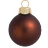 40ct Cocoa Brown Matte Glass Ball Christmas Ornaments 1.25" (30mm) 1 40ct Cocoa Brown Matte Glass Ball Christmas Ornaments 1.25" (30mm) -Ornaments Store dwhi 27820 1 18395.1588374494