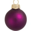 40ct Plum Purple Matte Glass Christmas Ball Ornaments 1.5" (40mm) -Ornaments Store dwhi 28241 1 19408.1588371058