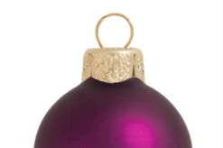 40ct Plum Purple Matte Glass Christmas Ball Ornaments 1.5" (40mm) 5 40ct Plum Purple Matte Glass Christmas Ball Ornaments 1.5" (40mm) -Ornaments Store dwhi 28241 2 71703.1599268855