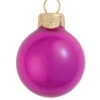 40ct Raspberry Pink And Gold Pearl Christmas Ball Ornaments 1.25" (30mm) -Ornaments Store dwhi 28300 1 40246.1588406444