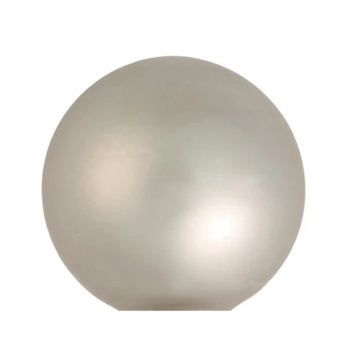40ct Silver Glass Matte Christmas Ball Ornaments 1.25" (30mm) 4 40ct Silver Glass Matte Christmas Ball Ornaments 1.25" (30mm) - Image 2