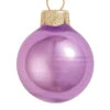 12ct Lavender Purple Pearl Christmas Ball Ornaments 2.75" (70mm)