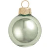 6ct Shale Green Shiny Glass Ball Christmas Ornaments 4" (100mm) -Ornaments Store dwhi 28845 1 55818.1588374077