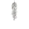4' Silver Artificial Plastic Tinsel Christmas Garland