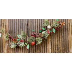 54" Red White And Green Jingle Bell Garland