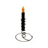 7" Rusty Black Metal Candlestick Holder 1 7" Rusty Black Metal Candlestick Holder -Ornaments Store dwing tma74516 97919.1588349828