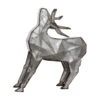 13.5" Silver Metal Medium Galvanized Reindeer 2 13.5" Silver Metal Medium Galvanized Reindeer -Ornaments Store dwing tmx89006 1 28680.1588349671