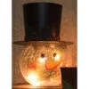12" Large Glass Lighted Snowman Head - 34136104 -Ornaments Store dwing twx49817 1 08755.1588349930