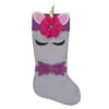 20" White Unicorn Face Christmas Stocking With Purple Bow And Cuff 2 20" White Unicorn Face Christmas Stocking With Purple Bow And Cuff -Ornaments Store dyno 1209117 120unicorn 86491.1588362498