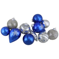 Northlight 36ct Blue And Silver 2-Finish Asymmetrical Glass Christmas Ornaments 8" -Ornaments Store f2de5dnz51yqrkdrtsrkbaqb7qxrnbou 73562.1588344012