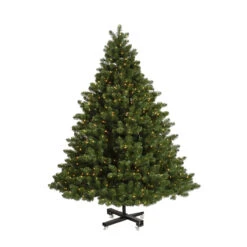 9.5' Pre-Lit Full Grand Teton Artificial Christmas Tree - Warm Clear LED Lights