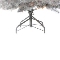 Northlight 4.5' Pre-Lit Silver Metallic Tinsel Artificial Christmas Tree - Clear Lights -Ornaments Store fy6xydltdel1cz1wyyrwwpjxg4avmtky 50155.1664552838