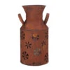 20" Brown Rusty Tin Snowflake Christmas Milk Jug 2 20" Brown Rusty Tin Snowflake Christmas Milk Jug -Ornaments Store gerson 2352570 a 1 32122.1588415615